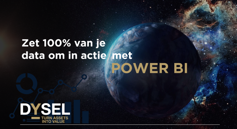 Zet 100% van je data om in actie met Power BI