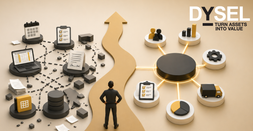 Groei van verhuurbedrijf van versnipperde rental software naar geïntegreerde ERP-oplossing