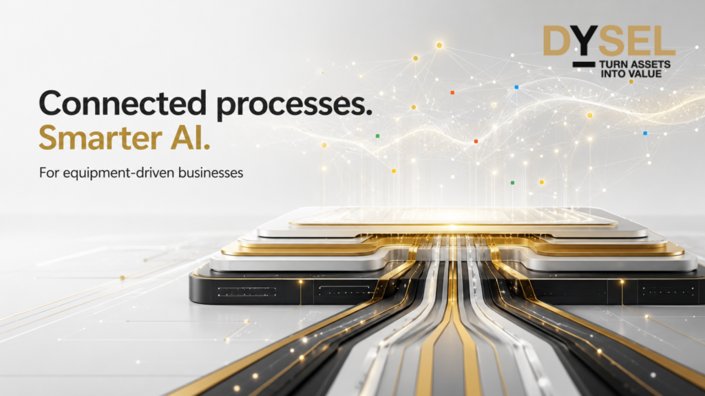 Verbonden processen en equipmentdata als basis voor AI voor equipment dealers