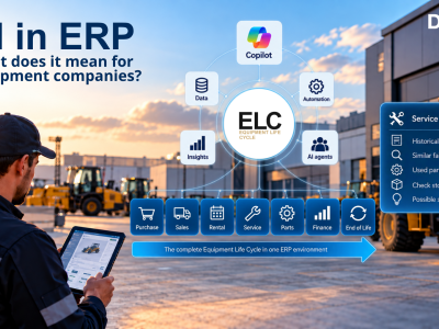 AI in ERP voor equipmentbedrijven binnen Microsoft Business Central