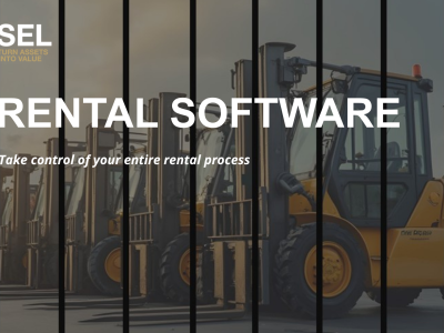 Rental software for rental planning, equipment management, and integrated rental processes