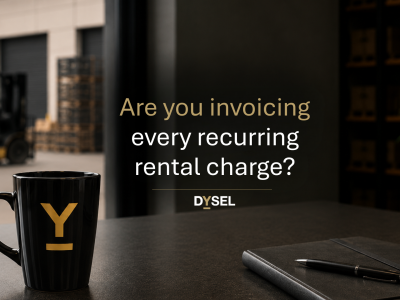 Recurring charges in ELC28 for recurring rental costs and automatic invoicing.